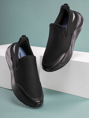 RED TAPE Slip-On Walking Shoes For Men(Black , 8)