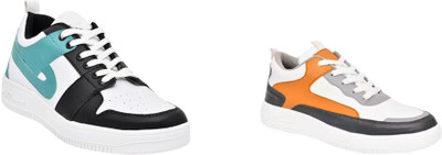 ANJRS Sports Running Shoes | Casual Sneakers for Daily Wear Casuals For Men(Multicolor , 9)