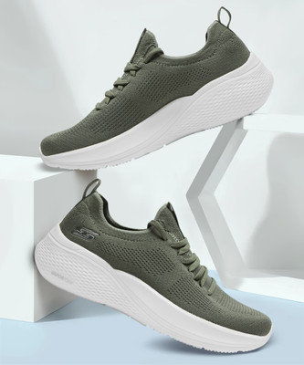Skechers BOBS INFINITY Sneakers For Men(Green , 6)