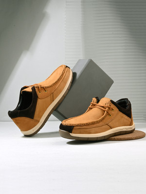 Knoos Casuals For Men(Tan , 8)