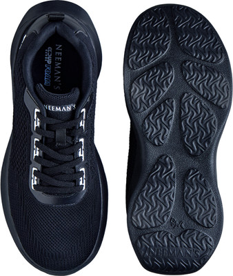 Neemans The Cloud Knit Sneaker Casuals For Men(Black , 7)