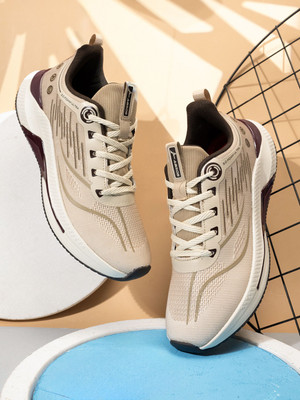 Abros DRAX Running Shoes For Men(Beige , 9)