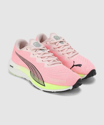 PUMA Velocity Nitro 2 Running Shoes For Women(Pink , 4)