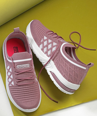 asian Stylish Partywear Sneakers Casual Shoes Sneakers For Women Sneakers For Women(Pink , 8)