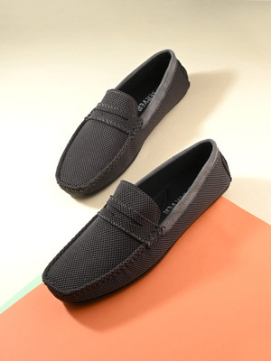 Server Summer Comfortable Outdoor Lightweight | Chunky Classic Breathable Stylish Loafers For Men(Grey , 6)