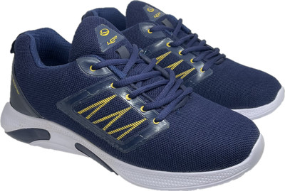 LANCER DRAGON-37 Walking Shoes For Men(Navy , 8)