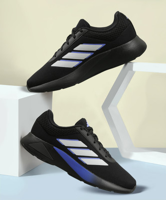 ADIDAS FLAIR-RUN Running Shoes For Men(Black , 9)