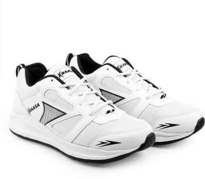 Kraasa Running Shoes For Men(White)