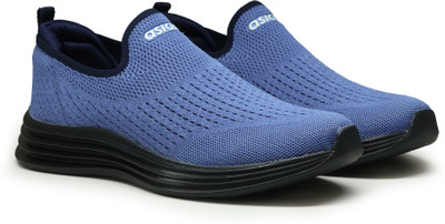 asian Asian Men's Walking Shoes | Stylish, Memory Foam, Lightweight and Durable Walking Shoes For Men(Blue , 9)