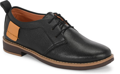 KILLER Everyday Comfort Outdoor Daily Wear Derby For Men(Black , 9)