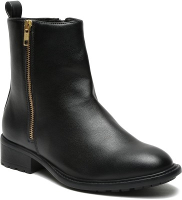 Bruno Manetti AVI-313-N-Black Boots For Women(Black)