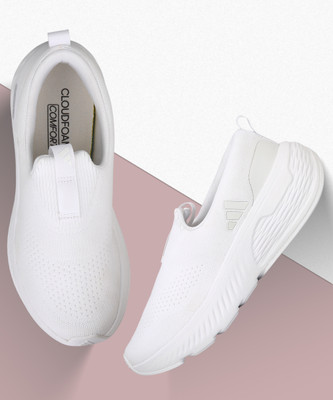 ADIDAS Cloudfoam Go Lounger Running Shoes For Men(White , 6)