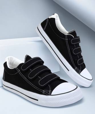 Mens velcro canvas shoes outlet