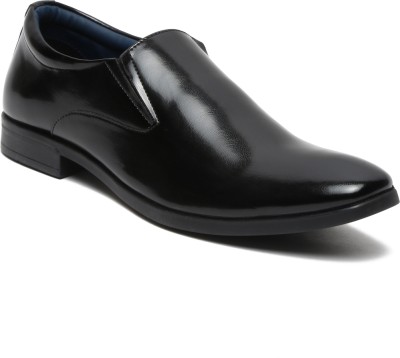 kosher Formal Shoes Slip On For Men(Black)