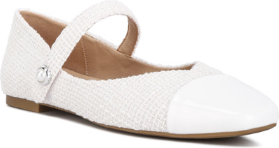 London Rag SH4540_WHITE Bellies For Women(White , 4)