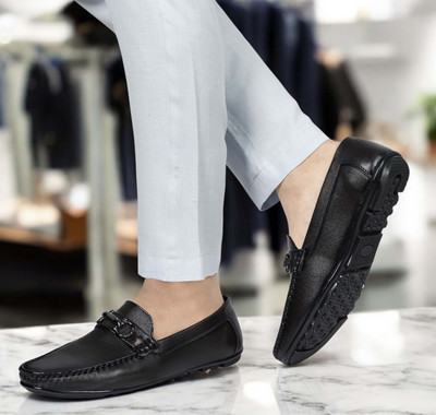 BRANDIGO Perfect for casual outings, office wear, travel, or semi-formal events Loafers For Men(Brown , 8)