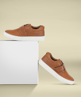 NEWPORT Sneakers For Men(Tan, Brown , 10 UK/India)