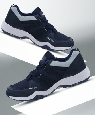 LANCER HECTOR-901 Running Shoes For Men(Navy, Grey , 7)