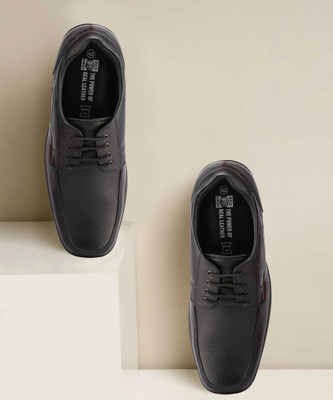 RED CHIEF RC3499 001 Lace Up For Men(Black , 7 UK/India)