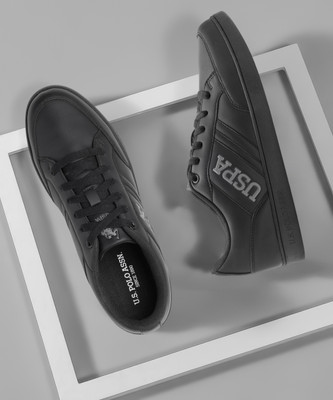 U.S. POLO ASSN. Sneakers For Men(Black , 8)
