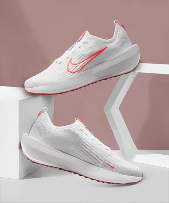 NIKE Interact Run Running Shoes For Women(White , 5)