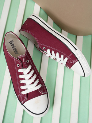 Roadster Sneakers For Women(Maroon , 4)