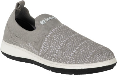 Inblu Lightweight Slip-on Bellies For Women(Grey , 5)