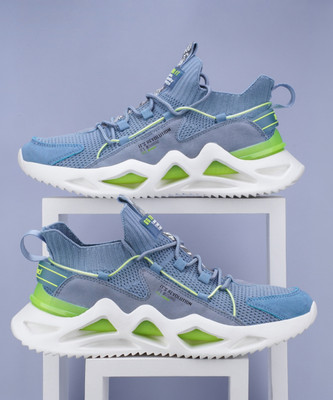 ATOM Good Vibes Sneakers For Men(Blue , 6)