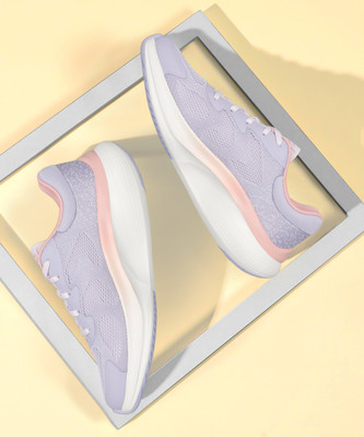 Skechers GO WALK MAX WALKER - VEA Walking Shoes For Women(Purple , 5)