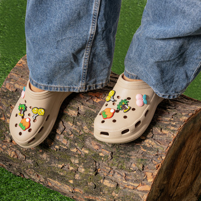 Indifeet MonoClogs Clogs For Women(Beige , 7)