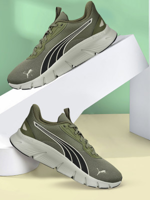 PUMA FlexFocus Lite Modern Running Shoes For Men(Green , 10)
