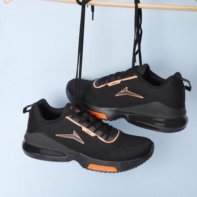 JQR WELLINGTON Running Shoes For Men(Black , 8)