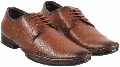 METRO Lace Up For Men(Tan , 6)