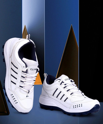 CLYMB Walking/Outdoor/Running Walking Shoes For Men(White , 9)