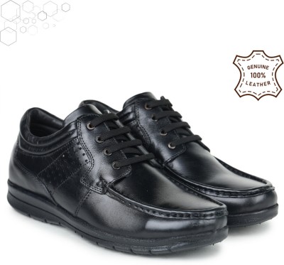 Zoom Shoes A1170 Corporate Casuals For Men(Black , 7)