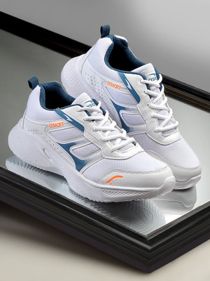 asian Sports,Walking,Training,Gym,Stylish Toofan-02 Running Shoes For Men(White , 9)