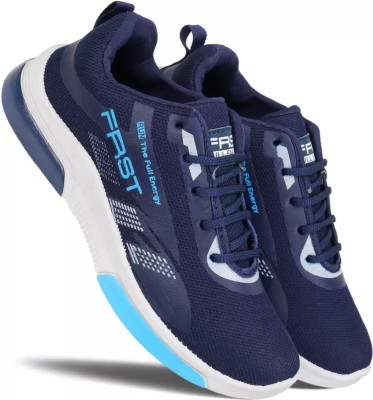 HOTSTYLE FAST Trendy Trainer Execellent Running Gear Lace-Ups Sporty Boots For Men(Blue, Blue)