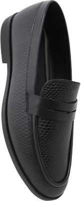 SHOECIDE Shoecide Men’s Classic Penny Loafers – Slip-On Dress Shoes Loafers For Men(Black , 8)