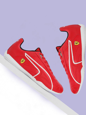 PUMA Scuderia Ferrari Tune Cat Sneakers For Men(Red , 8)