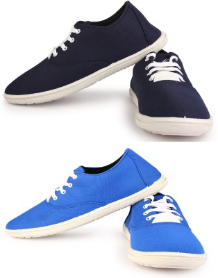 KANEGGYE Sneakers For Men(Navy, Dark Blue , 6)