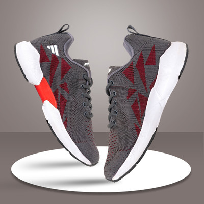 Khadim's Khadim's Fitnxt Grey Running Sports Shoes for Men (7060262) Running Shoes For Men(Grey , 7)