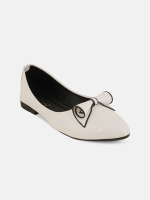 Dressberry Bellies For Women(White , 6)