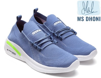 asian Hattrick-21 Blue Sports,Walking,Gym,Casual Synthetic Stylish Walking Shoes For Men(Blue)