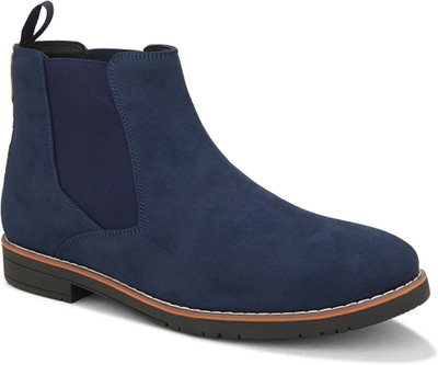 Roadster Chelsea Boots Boots For Men(Blue , 7)