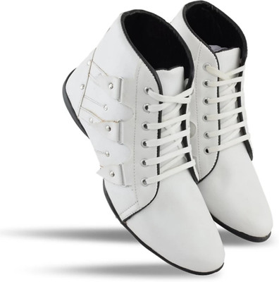 LAXSHMI TRADERS Boots For Men(White , 8)