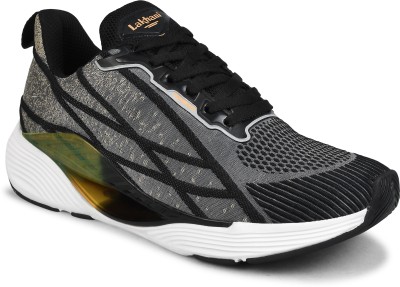 Lakhani weave-02 Light Weight,Comfortable,Trendy,Running, Breathable,Gym Running Shoes For Men(Black , 6)