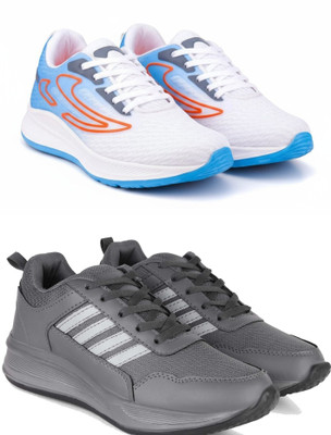 New Oranie Stylish Casual Shoes for Men Casuals For Men(Grey, Multicolor , 6)