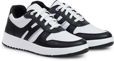 VEPERS Men Lace Up Fashion Sneaker Sneakers For Men(Black , 10)