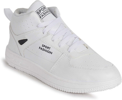 aadi Men's Comfortable Lightweight Fashionable Outdoor Lace Up Casual Sneakers For Men(White , 9)