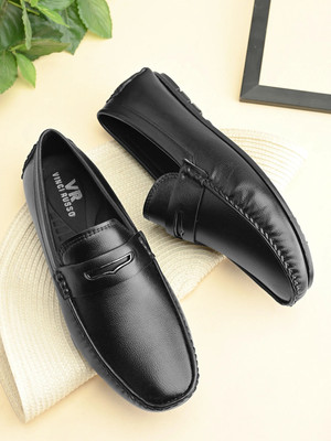 VINCI RUSSO NIMBUS Loafers For Men(Black , 6)
